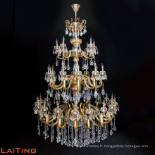 Lustre en cristal de haute qualité de taille énorme avec la chaîne réglable 85272